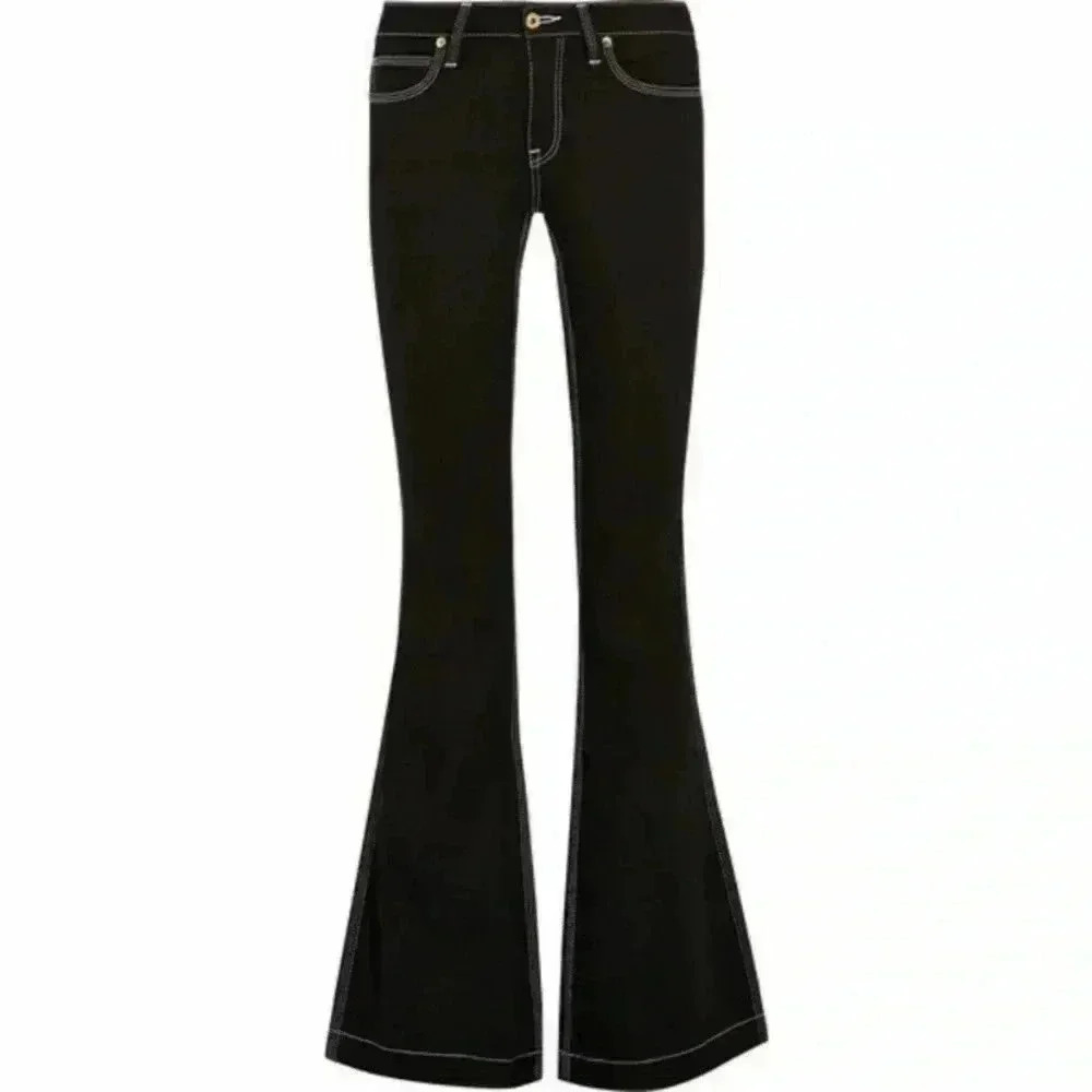 Burberry Brit NWT Black with White Stitching
Denim Flare Leg Jeans Size 25 - Picture 14 of 15